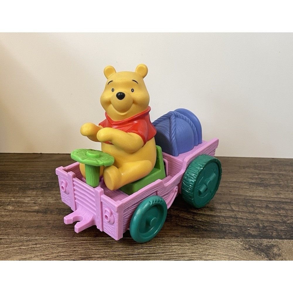 Mattel Winnie the Pooh Ride N' Wobble Pooh Playset Car Toy